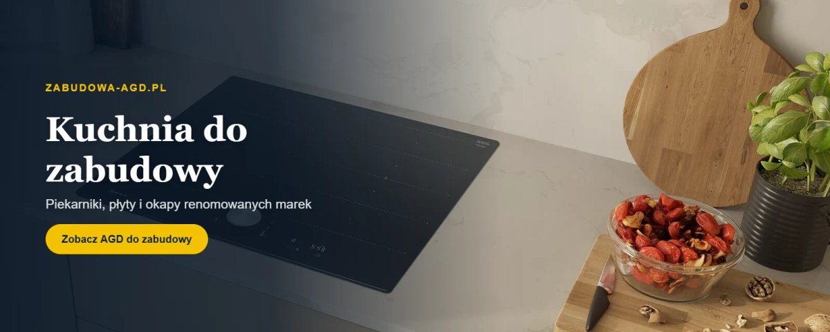 Kuchnia do zabudowy z płytą grzewczą od Zabudowa AGD